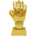 thumbnail image 1 of Decorative Trophy Decor Goalkeeper Glove Trophy Exquisite Award Trophy Soccer Supply, 1 of 8