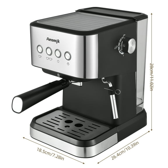 Coffee Maker,1.5l Water /coffee Water /coffee Spoon / 1.5l Water Wand / 15 Bar Espresso Bar Espresso 1050w Coffee Maker Wand / 1.5l Coffee With Cappuccino/la Buzhi Siuke Dsfen