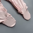 thumbnail image 4 of Emy Dola Baby Boy Girls Soft Bamboo Viscose Jumpsuit Sleep 'N Play Long Sleeve Footies Newborn Sung Fit Zipper One‑Piece 0-18M, 4 of 5