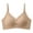 Coffee, variant on Shaoxi Womens Bras Wireless Comfortable Bra Supportive No Underwire Bras Tshirt Push Up Bralettes Plunge Seamless Bra