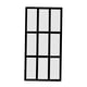 thumbnail image 1 of Espejo de pared decorativo, regalo ideal, decoración de pared moderna y práctica con imitación de ventana. Negro, 1 of 9