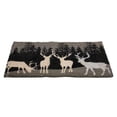thumbnail image 3 of Northlight Natural Coir Rectangular Forest Reindeer Christmas Doormat 18" x 30", 3 of 5