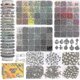 thumbnail image 2 of Kit de 9000 cuentas de arcilla Yashi 72 colores espaciador cuentas Heishi, 2 of 4