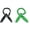 Black+Green, variant on 1 Pack Cooling Neck Wraps, Cooling Scarf Ice Bandanas, Cooling Towels Neck Cooler For Hot Weather, Ice Scarf Wraps For Summer Heat Camping Running Outdoor Sports - Hot Weather Essentials