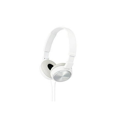 Sony MDR-ZX310-White Wired Headphones with Lightweight Adjustable Headband