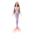 thumbnail image 6 of Barbie Mermaid Doll with Pink and Lilac Hair, Purple Tail and Headband Accessory, 6 of 8
