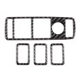 thumbnail image 1 of Interior Window Lift Switch Frame,Carbon Fiber Interior Window Car Carbon Fiber Trim Car Window Lift Switch Frame Sturdy Construction, 1 of 8