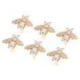 thumbnail image 3 of GUOOL 6X Metal Bee Shape Clasp Turn Lock Twist Lock For DIY Handbag Bag Purse Hardware, 3 of 6