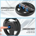 thumbnail image 4 of Switch 2 Steering Wheels for Switch 2 Joy Con Controller, Racing Wheels for Kart 9, Controller Attachment for Switch 2 Accessories, Black & 2 Pack, 4 of 4