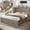 Gray, variant on KCGKCG Queen Size Murphy Bed with Storage & Charging Station, Murphy Cabinet Bed with Large Drawer for Guest Bedroom, Living Room, Office or Small Room, Full Foldable Platform Bed (White, Queen)