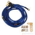 thumbnail image 2 of Auto High Ground / Sistema de puesta a tierra Kit de cables Cable para todos los coches 5 puntos Azul Macarena Kit de cables de puesta a tierra, 2 of 8