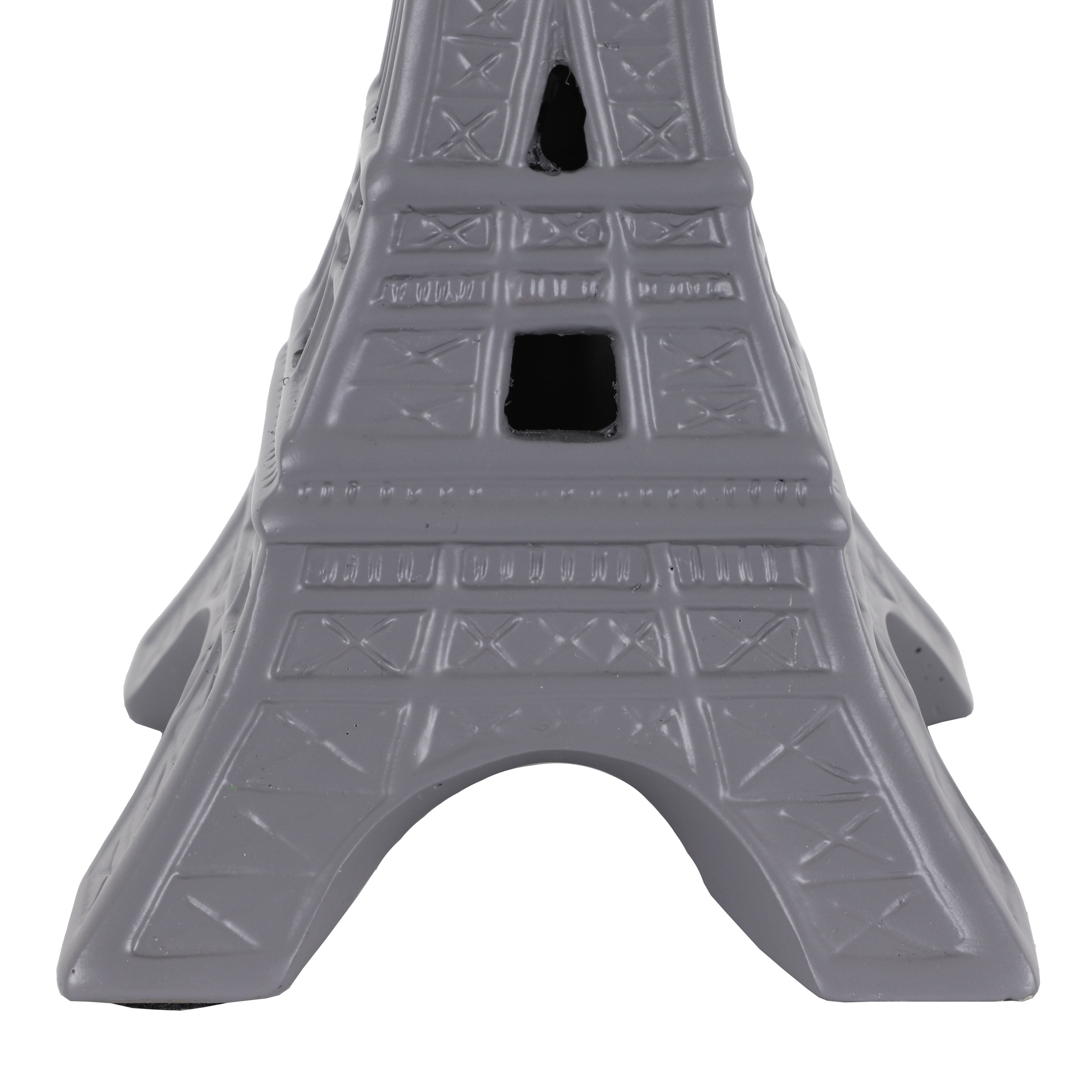 Your Zone Kids Paris Eiffel Tower Table Lamp, Gray Finish