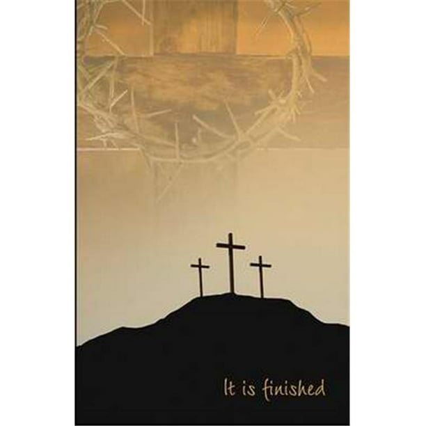 Anchor Wallace Publishers 73821 Bulletin It Is Finished & Three