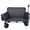 Gray-37x24.02x40.94"(DxWxH), variant on NIGSQJB 3-In-1 Heavy-Duty Folding Wagon Cart with 37" Bench Seat &Storage,Ice Pack Bag, 500lbs 180L Capacity Beach Cart w/All-Terrain Wheels for Camping,Sports,Garden,Fishing,Grocery, Black