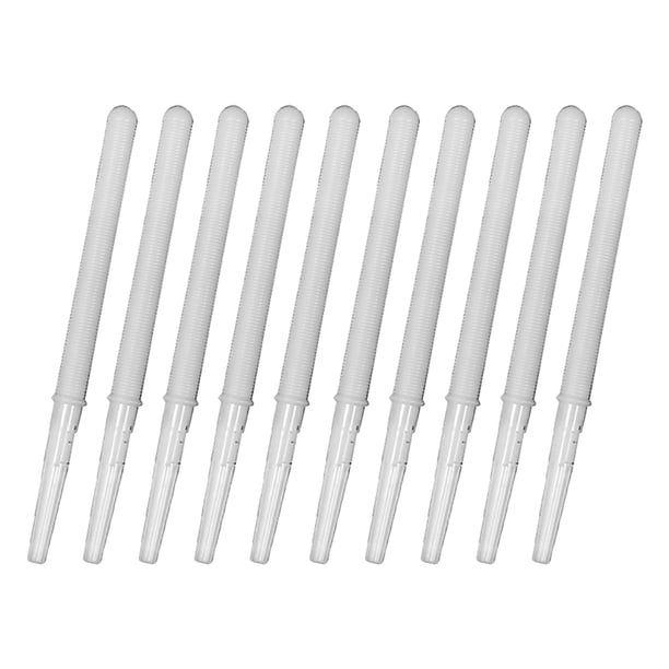 Cateissary 10 piezas de algodón de azúcar cono botón fiesta decoraciones palo de malvavisco de alimentaria palos brillantes adultos Suministros de limpieza para el hogar Cateissary HA016056-00