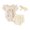 Beige B, variant on Jxzom Easter Outfit Baby Girl Short Sleeve 0 3 6 12 18 Months Bunny Carrot Romper Rabbit PP Shorts 3Pcs Summer Clothes Set