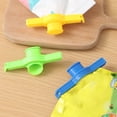 thumbnail image 2 of 4Pcs Non-slip Dustproof Vacuum Seal Clips with Cap Food Preservation Seal Pour Snack Storage Bag Clips Kitchen Gadgets, 2 of 8