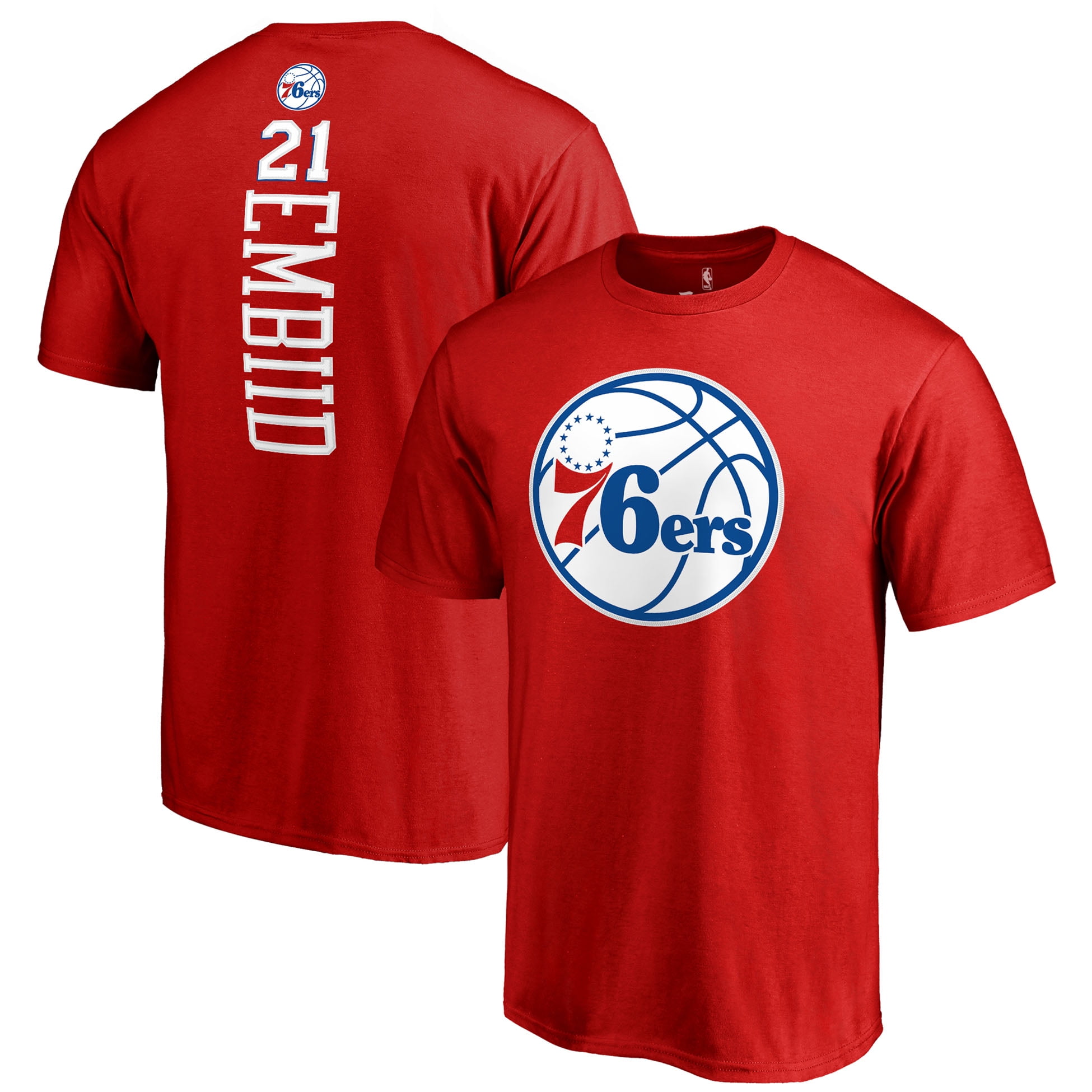 Joel Embiid Philadelphia 76ers Fanatics Branded Team ...