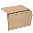 thumbnail image 1 of Bedside Organizer, Bed Bedside Organizer Hanging 5 Pocket Soft Felt Bed Pockets Bedside Storage Organizer Beige, 1 of 5