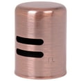 thumbnail image 3 of Westbrass D201-11 1-5/8" x 2-1/4" Solid Brass Air Gap Cap Only, Non-Skirted, Antique Copper, 3 of 6