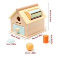 thumbnail image 3 of EQWLJWE Early Development Activity Toy,Education Toy Sensory Montessori Activity Toys,Early Education Wooden Drawer Box Coin Box Pitching Box Puzzle Early Education Toy, 3 of 9