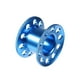 thumbnail image 1 of Advancent Carrete de cueva de buceo Mini carrete de dedo resistente conveniente ligereza pulida portátil cuevas de esnórquel dispositivo Deportes acuáticos Azul, 1 of 6