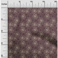 thumbnail image 1 of oneOone Cotton Silk Wine Fabric Leaves & Floral Artistic Quilting Supplies Print Sewing Fabric By The Yard 42 Inch Wide, 1 of 4