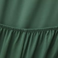 Dark Green Sheet Set Queen Size Emerald Green Solid Color Soft