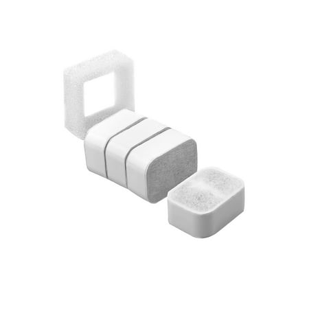 

WREA Ceramic Pet Water Dispenser Compatible Filter Element Accessories Activated Carbon Filter Element Box