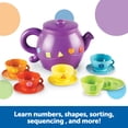 thumbnail image 2 of Set de té Learning Resources Serving Shapes, 11 piezas, más de 2 años, 2 of 7