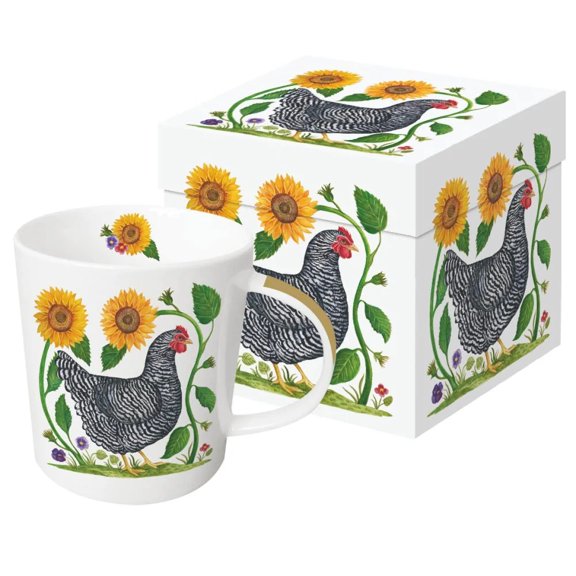 Paperproducts Design Gift-Boxed Mug, Heavenly Hen