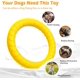 thumbnail image 2 of Juguete para masticar para perros, juguete indestructible para perros, juguete para masticar para cachorros y perros pequeños y medianos, flotador para lanzar, sujetar juegos duraderos para perros, 2 of 5