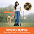 thumbnail image 6 of Pupzle Dog Pooper Scooper with Bag Attachment, Heavy Duty for Large Dogs, 6 of 10