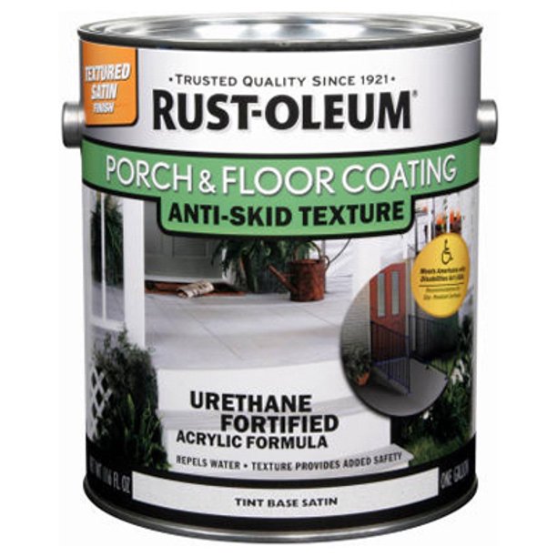RustOleum 246745 Gallon Satin Porch & Floor Urethane Finish, AntiSkid