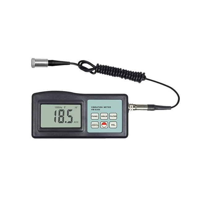 Vibration Analyzer VM-6360 Can Measure Mechanical Imbalance And Deviation Frequency Up To 10Hz~10KHz Digital Vibration Meter ,Stable and Accurate