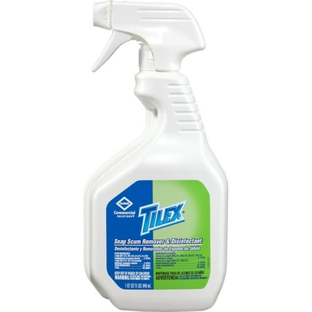 Tilex Soap Scum Remover & Disinfectant, Spray, 32 Ounces (35604) 1