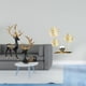 thumbnail image 2 of Colección De Estatuas De Resina De Alce Y Esculturas De Hojas Para Mueble De Mesa, Bodas, Inauguración De La Casa, Cumpleaños, Fiestas, Decoración Moderna Para El Hogar, Coleccionables., 2 of 8