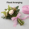 thumbnail image 4 of AK-Trading Floral Lace Ribbon 1 Inch x 10 Yards for Crafts and Decoration- Pink, 4 of 11