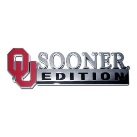 University of Oklahoma Edition Chrome Emblem
