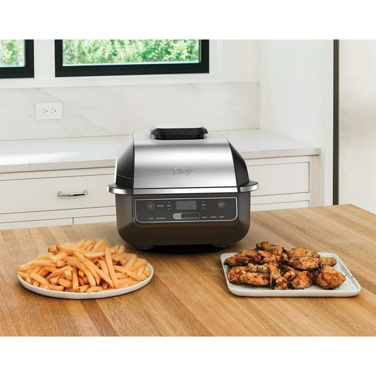 Reviews for NINJA Foodi 6-in-1 Indoor Grill & 4 qt. Black Air Fryer with  Roast, Bake, Broil, Dehydrate, 2nd Generation
