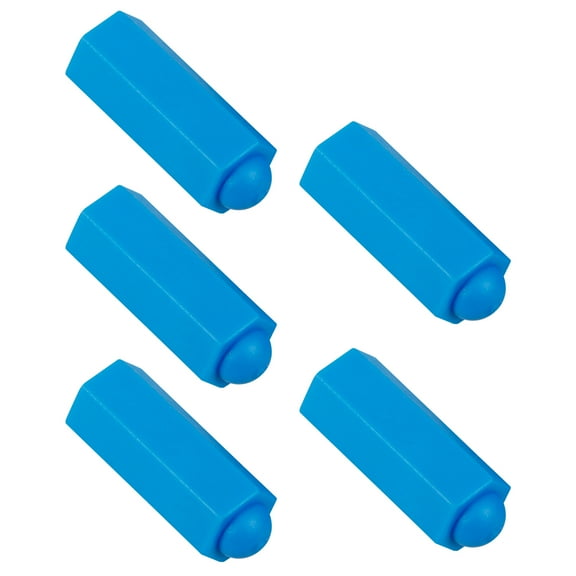 5Pcs Replaceable Pool Cue Tips Plastic Billiard Tips Replacements Pool Cue Accessories