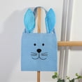 thumbnail image 6 of QuanTara Easter Bunny Ear Handbag, Linen Gift Packaging Tote Bag with Drawstring, Reusable Festival Decorative Bag for Gifts & Parties (15.35x8.46in), 6 of 8