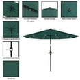 thumbnail image 5 of 10-Foot Outdoor Patio Umbrella, Hunter Green, 5 of 5