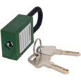 thumbnail image 3 of Wekity Lockout Tagout Locks 6mm Safety Padlock Loto Locks Keyed Differently PA Lock Out Tag Out Steel Shackle Small Luggage Padlocks Green 3PCS-0621, 3 of 5