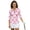 Ghost Lips Print, variant on HUIACONG Blue Web Pattern Women's Golf Polo Shirts Quarter Zip with Breathable Fashionable Athletic Tops for Outing Daily Sports Workout Tennis
