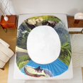 thumbnail image 5 of Manfei Tyrannosaurus Rex Queen Sheet Sets 4 Pieces, Kids Dinosaur Dino Flat Sheet, Jungle Wildlife Queen Fitted Sheet, Microfiber Room Decor, 5 of 7