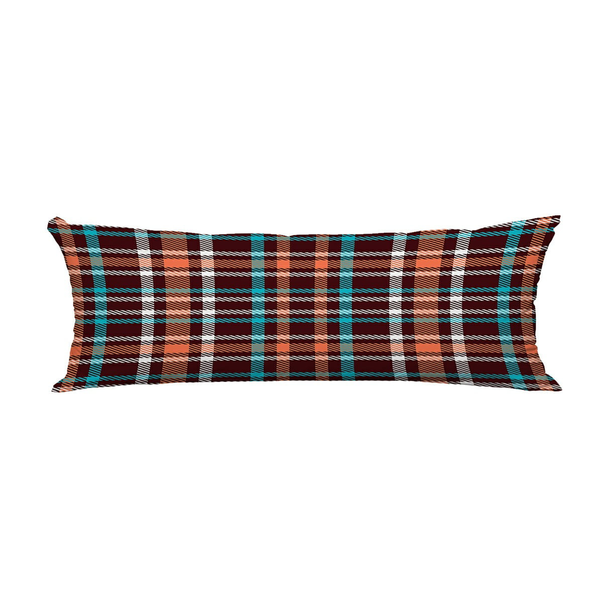 ABPHQTO Blue Red Brown Tartan Checkered Plaid Body Pillow Covers Pillow