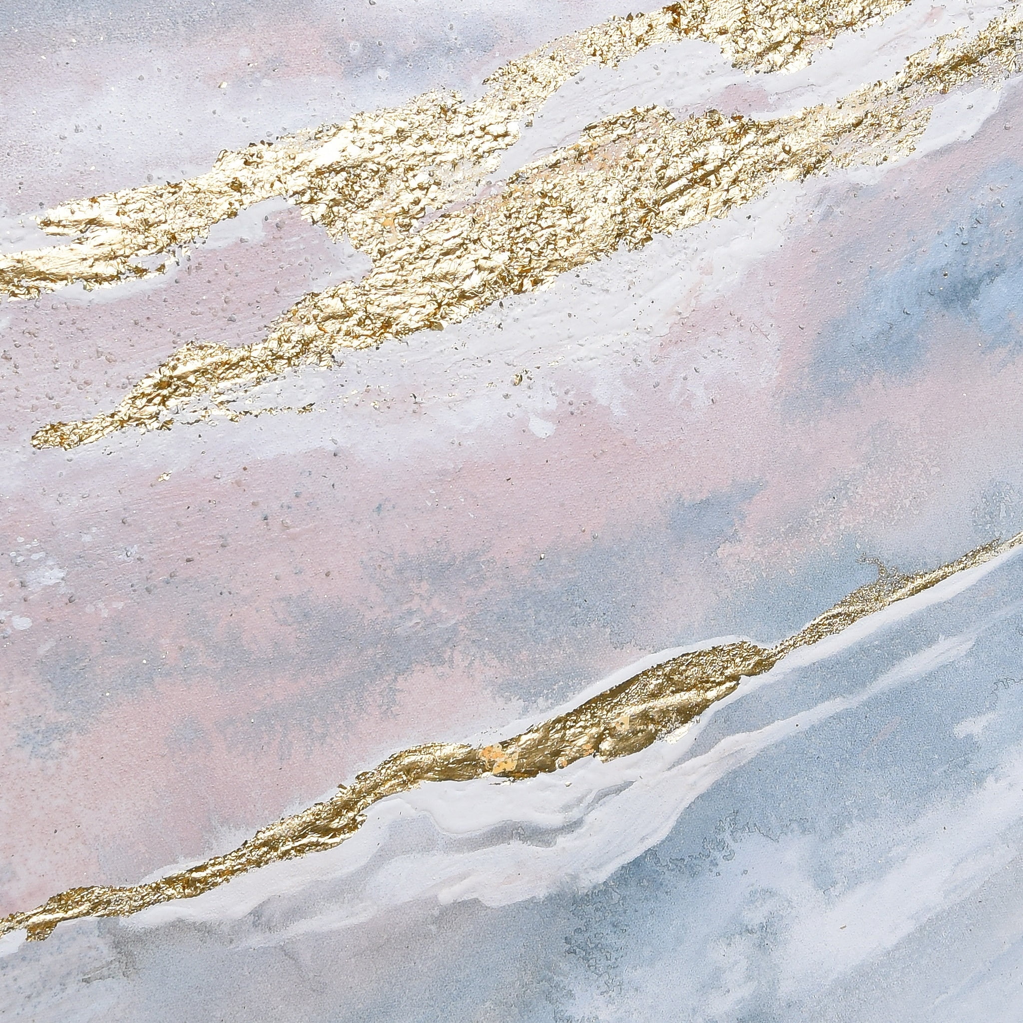 Empire Art Direct Heavens 2 Textured Metallic Hand Painted Triptych Wall Art, 32" x 32" x 1.5" each, Ready to hang
