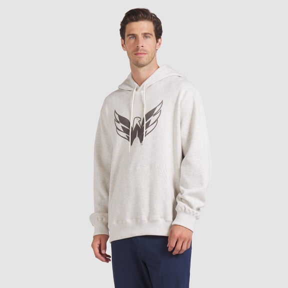 Men's Fanatics Cream Washington Capitals Made in Canada Pullover Hoodie
