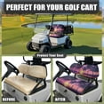 thumbnail image 4 of Pzuqiu Palm Tree Print Golf Cart Seat Covers 2 Piece Travel Sports Golf Cart Accessories Lightweight Comfortable Keep Cool in Summer for EZGO TXT RXV Club Car DS, 4 of 7